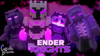 Thumbnail of the Minecraft Bedrock Marketplace product Ender Knights Skin Pack created by CupcakeBrianna.