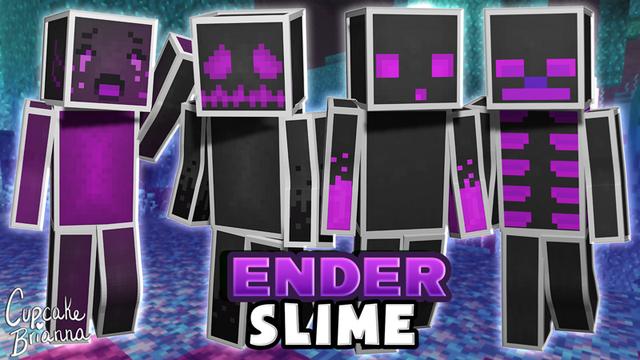 Thumbnail of the Minecraft Bedrock Marketplace product Ender Slime HD Skin Pack created by CupcakeBrianna.