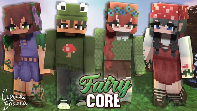 Thumbnail of the Minecraft Bedrock Marketplace product Fairy Core HD Skin Pack created by CupcakeBrianna.