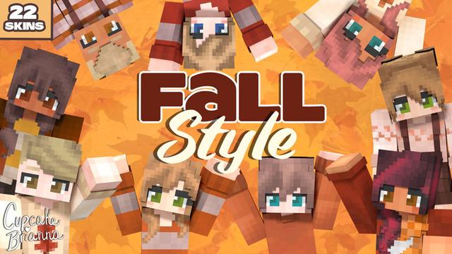 Thumbnail of the Minecraft Bedrock Marketplace product Fall Style HD Skin Pack created by CupcakeBrianna.