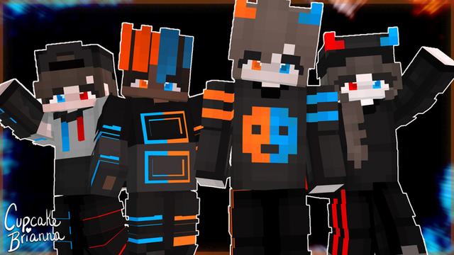 Thumbnail of the Minecraft Bedrock Marketplace product Fire Ice Teens Skin Pack created by CupcakeBrianna.