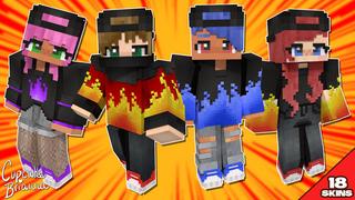 Thumbnail of the Minecraft Bedrock Marketplace product Fire Pros HD Skin Pack created by CupcakeBrianna.