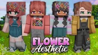 Thumbnail of the Minecraft Bedrock Marketplace product Flower Aesthetic HD Skin Pack created by CupcakeBrianna.