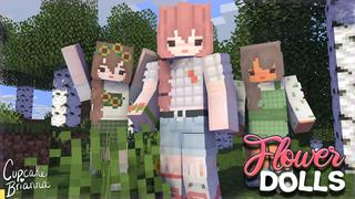 Thumbnail of the Minecraft Bedrock Marketplace product Flower Dolls HD Skin Pack created by CupcakeBrianna.