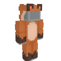 Thumbnail of the Minecraft Bedrock Marketplace product Fox Pajamas created by CupcakeBrianna.