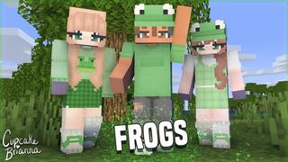 Thumbnail of the Minecraft Bedrock Marketplace product Frogs HD Skin Pack created by CupcakeBrianna.