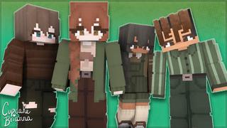 Thumbnail of the Minecraft Bedrock Marketplace product Goblin Core HD Skin Pack created by CupcakeBrianna.