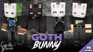 Thumbnail of the Minecraft Bedrock Marketplace product Goth Bunny HD Skin Pack created by CupcakeBrianna.