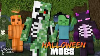 Thumbnail of the Minecraft Bedrock Marketplace product Halloween Mobs Skin Pack created by CupcakeBrianna.