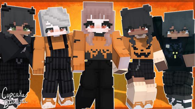 Thumbnail of the Minecraft Bedrock Marketplace product Halloween Vibes HD Skin Pack created by CupcakeBrianna.