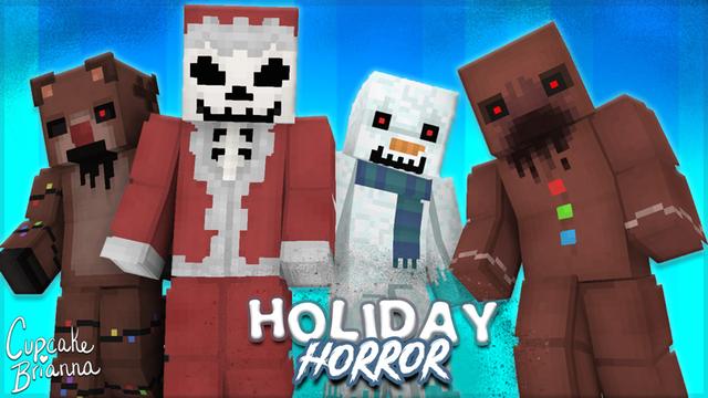 Thumbnail of the Minecraft Bedrock Marketplace product Holiday Horror HD Skin Pack created by CupcakeBrianna.