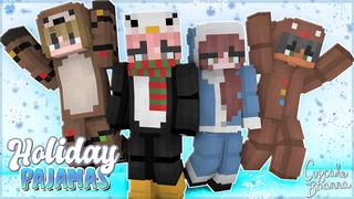 Thumbnail of the Minecraft Bedrock Marketplace product Holiday Pajamas Skin Pack created by CupcakeBrianna.