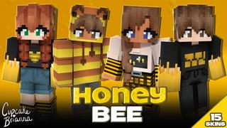 Thumbnail of the Minecraft Bedrock Marketplace product Honey Bee HD Skin Pack created by CupcakeBrianna.