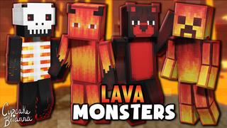 Thumbnail of the Minecraft Bedrock Marketplace product Lava Monsters HD Skin Pack created by CupcakeBrianna.