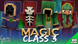 Thumbnail of the Minecraft Bedrock Marketplace product Magic Class 3 HD Skin Pack created by CupcakeBrianna.