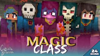 Thumbnail of the Minecraft Bedrock Marketplace product Magic Class HD Skin Pack created by CupcakeBrianna.