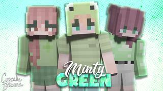 Thumbnail of the Minecraft Bedrock Marketplace product Minty Green Skin Pack created by CupcakeBrianna.