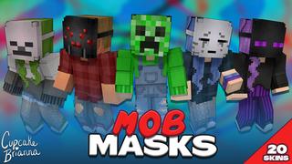 Thumbnail of the Minecraft Bedrock Marketplace product Mob Masks HD Skin Pack created by CupcakeBrianna.