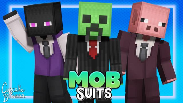 Thumbnail of the Minecraft Bedrock Marketplace product Mob Suits HD Skin Pack created by CupcakeBrianna.
