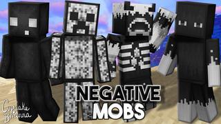 Thumbnail of the Minecraft Bedrock Marketplace product Negative Mobs HD Skin Pack created by CupcakeBrianna.