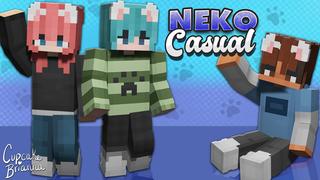 Thumbnail of the Minecraft Bedrock Marketplace product Neko Casual Skin Pack created by CupcakeBrianna.