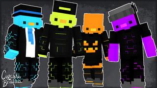 Thumbnail of the Minecraft Bedrock Marketplace product Neon Ducks Skin Pack created by CupcakeBrianna.