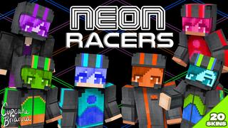 Thumbnail of the Minecraft Bedrock Marketplace product Neon Racers HD Skin Pack created by CupcakeBrianna.