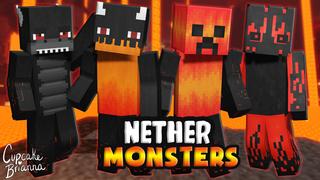 Thumbnail of the Minecraft Bedrock Marketplace product Nether Monsters HD Skin Pack created by CupcakeBrianna.