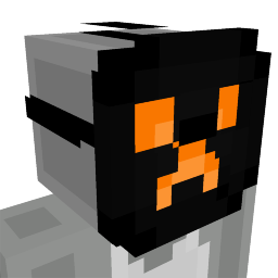Thumbnail of the Minecraft Bedrock Marketplace product Orange Creeper Mask created by CupcakeBrianna.