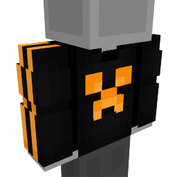 Thumbnail of the Minecraft Bedrock Marketplace product Orange Stripe Creeper created by CupcakeBrianna.