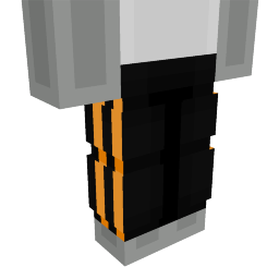 Thumbnail of the Minecraft Bedrock Marketplace product Orange Stripe Pants created by CupcakeBrianna.