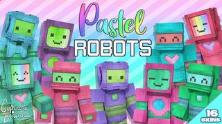 Thumbnail of the Minecraft Bedrock Marketplace product Pastel Robots HD Skin Pack created by CupcakeBrianna.