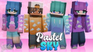 Thumbnail of the Minecraft Bedrock Marketplace product Pastel Sky HD Skin Pack created by CupcakeBrianna.