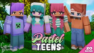 Thumbnail of the Minecraft Bedrock Marketplace product Pastel Teens HD Skin Pack created by CupcakeBrianna.