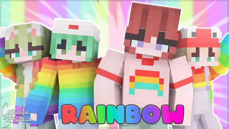 Rainbow Skin Pack by CupcakeBrianna | CHUNK - Minecraft Bedrock ...