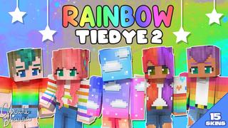Thumbnail of the Minecraft Bedrock Marketplace product Rainbow Tiedye 2 HD Skin Pack created by CupcakeBrianna.