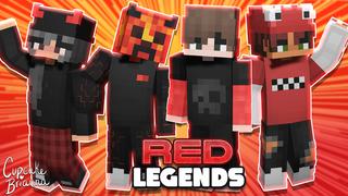 Thumbnail of the Minecraft Bedrock Marketplace product Red Legends Skin Pack created by CupcakeBrianna.