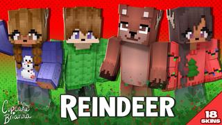 Thumbnail of the Minecraft Bedrock Marketplace product Reindeer HD Skin Pack created by CupcakeBrianna.