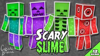 Thumbnail of the Minecraft Bedrock Marketplace product Scary Slime HD Skin Pack created by CupcakeBrianna.