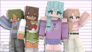 Thumbnail of the Minecraft Bedrock Marketplace product Shojo Anime HD Skin Pack created by CupcakeBrianna.