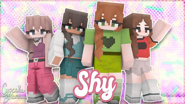Thumbnail of the Minecraft Bedrock Marketplace product Shy HD Skin Pack created by CupcakeBrianna.