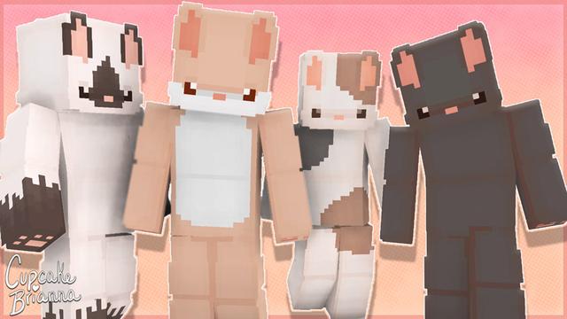 Thumbnail of the Minecraft Bedrock Marketplace product Soft Bunny HD Skin Pack created by CupcakeBrianna.