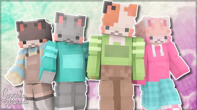 Thumbnail of the Minecraft Bedrock Marketplace product Soft Cats 2 Skin Pack created by CupcakeBrianna.