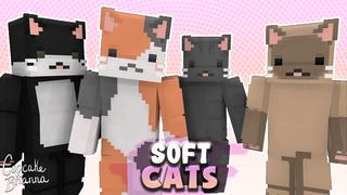 Thumbnail of the Minecraft Bedrock Marketplace product Soft Cats HD Skin Pack created by CupcakeBrianna.