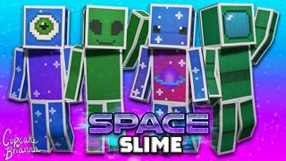 Thumbnail of the Minecraft Bedrock Marketplace product Space Slime HD Skin Pack created by CupcakeBrianna.