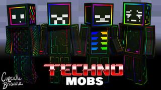 Thumbnail of the Minecraft Bedrock Marketplace product Techno Mobs HD Skin Pack created by CupcakeBrianna.