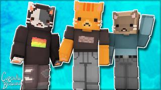 Thumbnail of the Minecraft Bedrock Marketplace product Trendy Cats HD Skin Pack created by CupcakeBrianna.