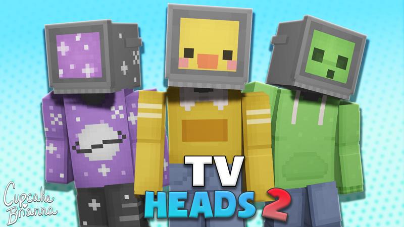 TV Heads 2 HD Skin Pack by CupcakeBrianna | CHUNK - Minecraft Bedrock ...