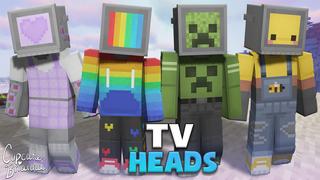 Thumbnail of the Minecraft Bedrock Marketplace product TV Heads HD Skin Pack created by CupcakeBrianna.