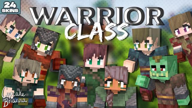 Thumbnail of the Minecraft Bedrock Marketplace product Warrior Class HD Skin Pack created by CupcakeBrianna.